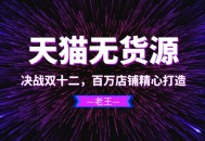 收官之战，全力冲刺双12，天猫无货源精心打造百万店铺_黑帽SEO