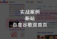 实战SEO案例:[结婚礼物]新站45天排名百度谷歌双首页